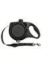 5-in-1 Multifunctional Dog Collar with Water Bowl, Food Bowl, and Bag Compartment - Fixed Strap - Black - 2