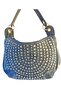 C1093 Women's Imported Denim Bag with Stones and Tropics