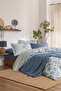 Fresque Double Pique Duvet Cover Set