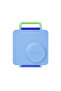 Heat Insulated Sea Blue Bento Lunch Box - 2