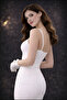 Ivory Muse Elegant Bow Detailed Ankle-Length Gloves |   Minimal and Special Design Premium Series - 5