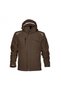 Brown waterproof jacket with Hooded, softshell, R8ED