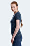 Pericas Women's V-Neck Anthracite T-Shirt - 7