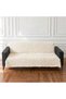 170 X 220 Bearded Sofa Cover Cream
