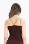 Women's Seamless Thread Strap t Shaping / Sculpting Sports Blouse - 2