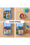 Heat Insulated Sea Blue Bento Lunch Box - 6