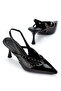 Bella Patent Leather Pointed Toe Women's Heeled Shoes - 2
