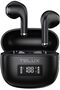 BEATBUDS Wireless Earbuds, 20H Playback, Touch Control, Battery Level Display, Comfort Fit, Black