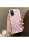 Poco M5S Compatible Hard Acrylic Back Silicone Edge Lens Protection Case Heart Pattern - 4