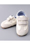 أحذية كاجوال بإغلاق فيلكرو مقسمة إلى أجزاء - أبيض/بيج/أزرق - 5