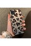 Realme C20/C20A Compatible Hard Acrylic Back Silicone Edge Lens Protection Case Heart Pattern - 4