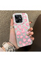 Realme Note 50 4g Compatible Hard Acrylic Back Silicone Edge Lens Protection Case Heart Pattern - 4