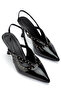 Bella Patent Leather Pointed Toe Women's Heeled Shoes