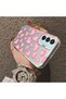 Samsung Galaxy M15 Compatible Hard Acrylic Back Silicone Edge Lens Protection Case Heart Pattern - 3