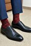 La'Pescara Ultra Luxury 6-Piece Zebra Red Mercerized Men's Socks Crp410 - 2