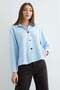 Heart and Sun Embroidered Casual Shirt - 3