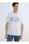 Esvab • Modern & Distinctive Zero Roba Collar Printed Combed Cotton Men's T-Shirt