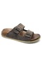 Aryan 305-2002 Dr. Recommended Orthopedic Men's Slippers Brown