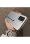 Samsung Galaxy A23 Compatible Hard Acrylic Back Silicone Edge Lens Protection Case Simple Plane Pattern - 3