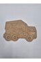 10 Pcs Wooden Painting Concrete Mixer School DIY Activity Activity Art 15cm - 2