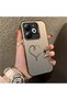 Tecno Spark 20C Compatible Hard Acrylic Back Silicone Edge Lens Protection Case Heart Pattern - 4