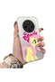 Redmi A4 Compatible Hard Acrylic Back Silicone Edge Lens Protection Case My Little Pony