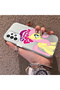 Samsung Galaxy A73 Compatible Hard Acrylic Back Silicone Edge Lens Protection Case My Little Pony - 2