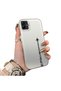 Samsung Galaxy A03 Compatible Hard Acrylic Back Silicone Edge Lens Protection Case Simple Plane Pattern