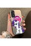 Redmi Note 11 Compatible Hard Acrylic Back Silicone Edge Lens Protection Case Little Pony Pattern - 5