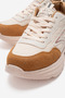 Side Patterned Anorak Women's Sports Shoes Beige Taba - 3