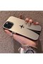 iPhone 14 Pro Max Compatible Hard Acrylic Back Silicone Edge Lens Protection Case Simple Airplane Pattern - 2