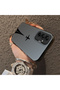 Samsung Galaxy A15 Compatible Hard Acrylic Back Silicone Edge Lens Protection Case Simple Plane Pattern - 3