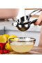 Luxury Stainless Steel Lemon Citrus Juicer with 6 cm Wide Chamber, Large Size - 3