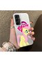 Samsung Galaxy A55 Compatible Hard Acrylic Back Silicone Edge Lens Protection Case My Little Pony - 4