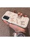 Samsung Galaxy A13 Compatible Hard Acrylic Back Silicone Edge Lens Protection Case Knot Pattern - 2