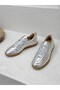 26Y-088-Pony Genuine Leather Flat Sole Sneaker Sports Shoes for Women - 4