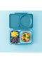 - حاويات UP Bento Box ذات الأقسام الداخلية، مجموعة من 2 قطعة باللون الأزرق/البرتقالي - 4