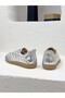 26Y-088-Pony Genuine Leather Flat Sole Sneaker Sports Shoes for Women - 5