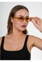 Cbp038 Mi̇ya Brown Elegant Stylish Unisex Sunglasses. - 4