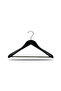 Wooden M023B 40cm Suit, Jacket, Coat Hanger with Bar 1 Piece - 2