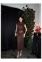 Sleeveless Waist-Fitted Lace Dress