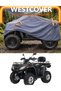 Kanuni Atv 250 Compatible Neon Ribbed Faux Leather Vinleks Atv Cover, Tent