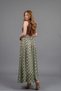 Women's Winter Khaki Tulle Chiffon Lined Maxi Skirt Stylish Daily Comfortable 6857 - 3