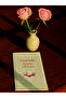 Red Floral Patterned Serviettes with Text on the Waistband - Printed Pieces - 4