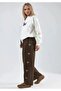 Modal Textured Bow-Knot Embroidered Pants
