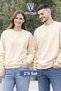 Oversized Sweatshirt Set of 2, 100% Cotton, 3 Yarns, Unisex, Daily Use