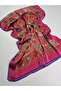 Luxury Voile Silk Shawl Hijab Foulard Scarf Shawl Venus Pattern 70 X 180 cm - 3