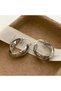 New Women's Cross Hoop Steel Earrings – Stylish Everyday Women's Earrings - 2