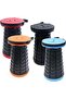 Portable Telescopic folding Camping Stool. Adjustable Height Lightweight