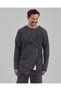 2 Thread Long Sleeve Asymmetrical Sweatshirt - 4